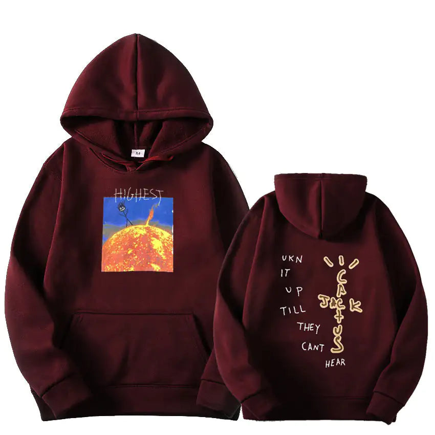 Travis Scott Sun Hoodies