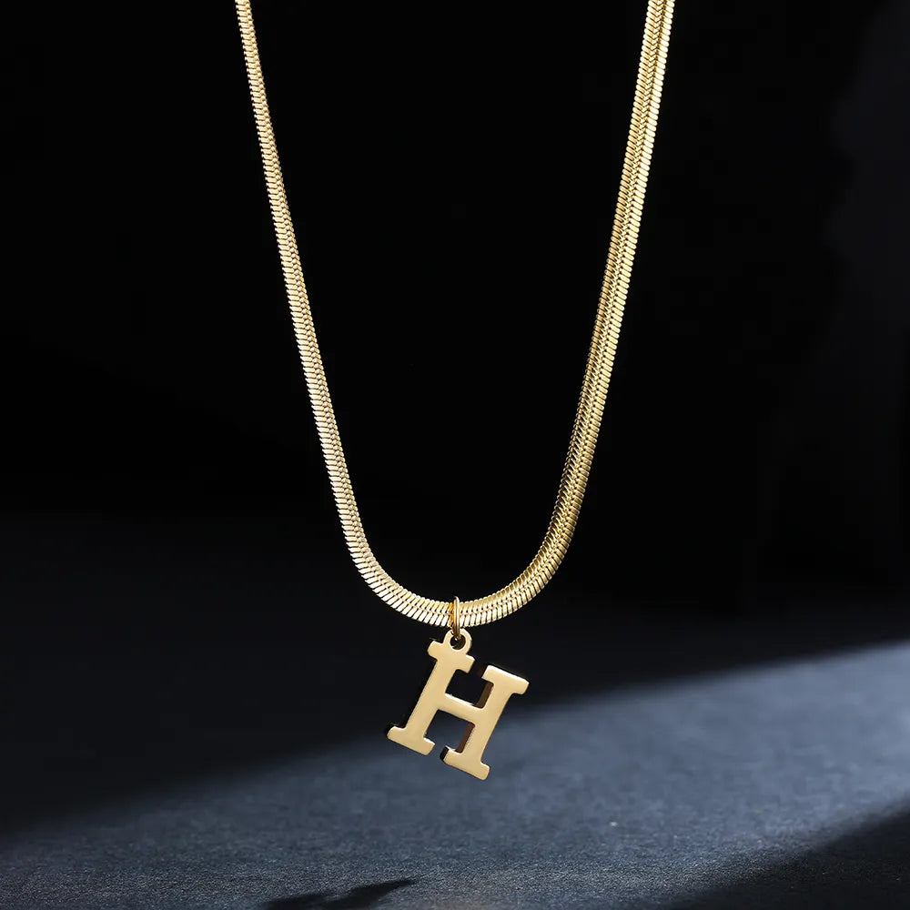 A-Z Alphabet Pendant