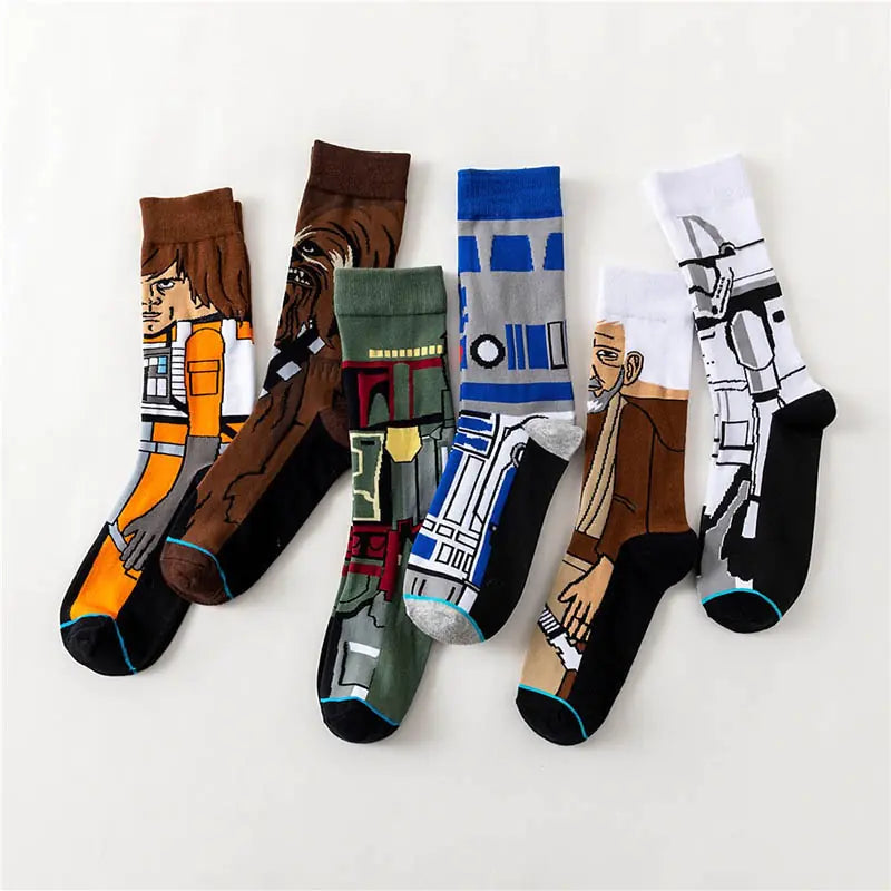 Star Wars Parady Socks - Printkeg.art