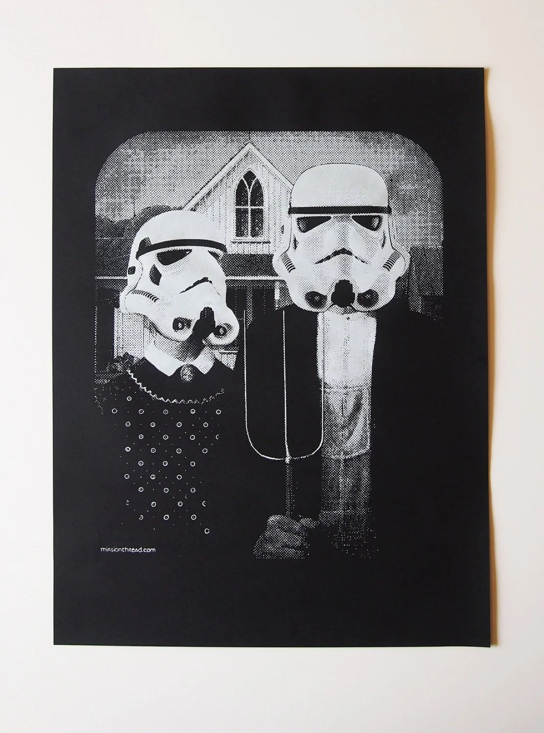 Star Wars American Gothic Parody Poster - Printkeg.art