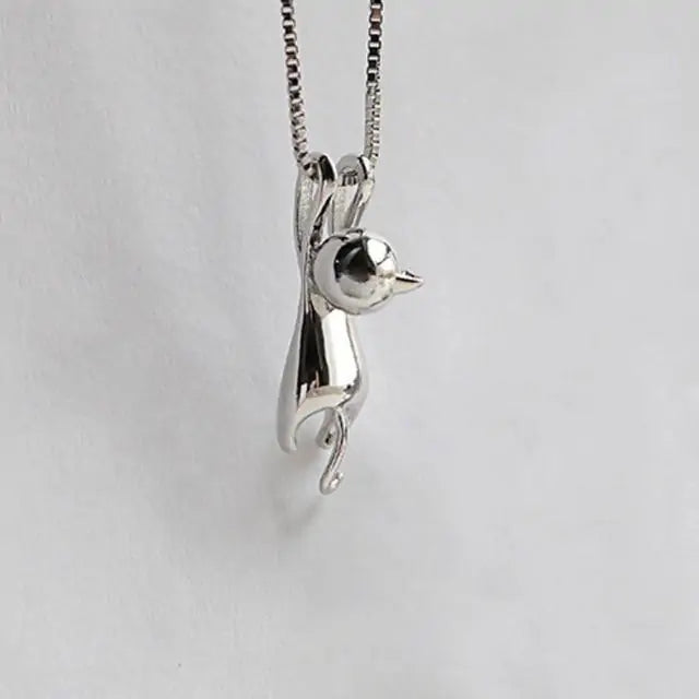 Cutie Cat Necklace - Printkeg.art