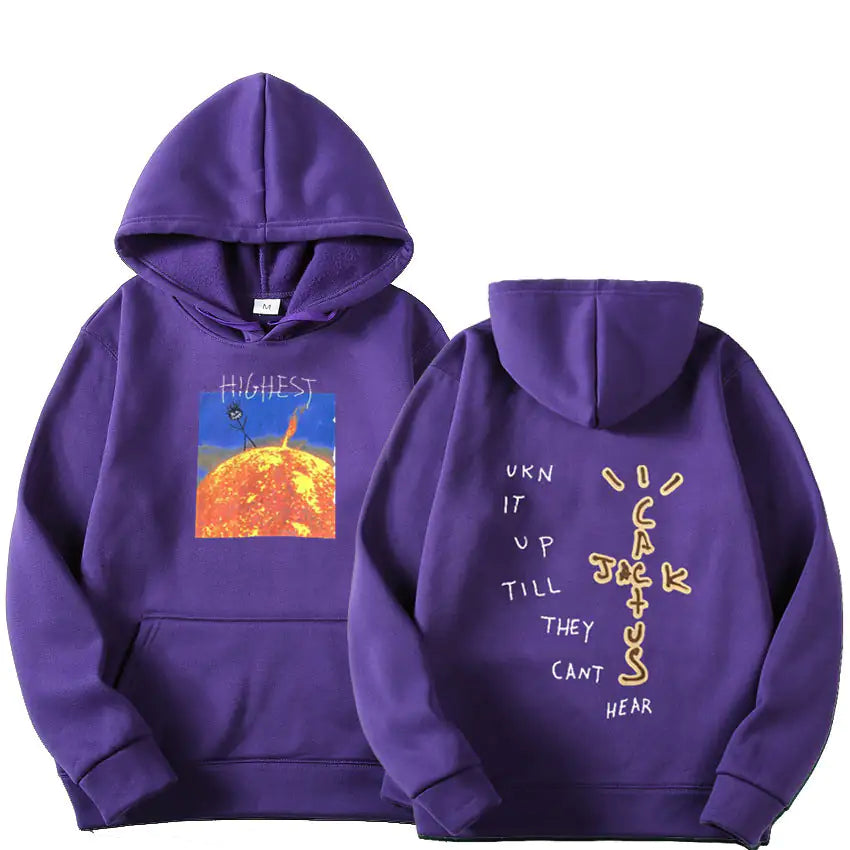 Travis Scott Sun Hoodies