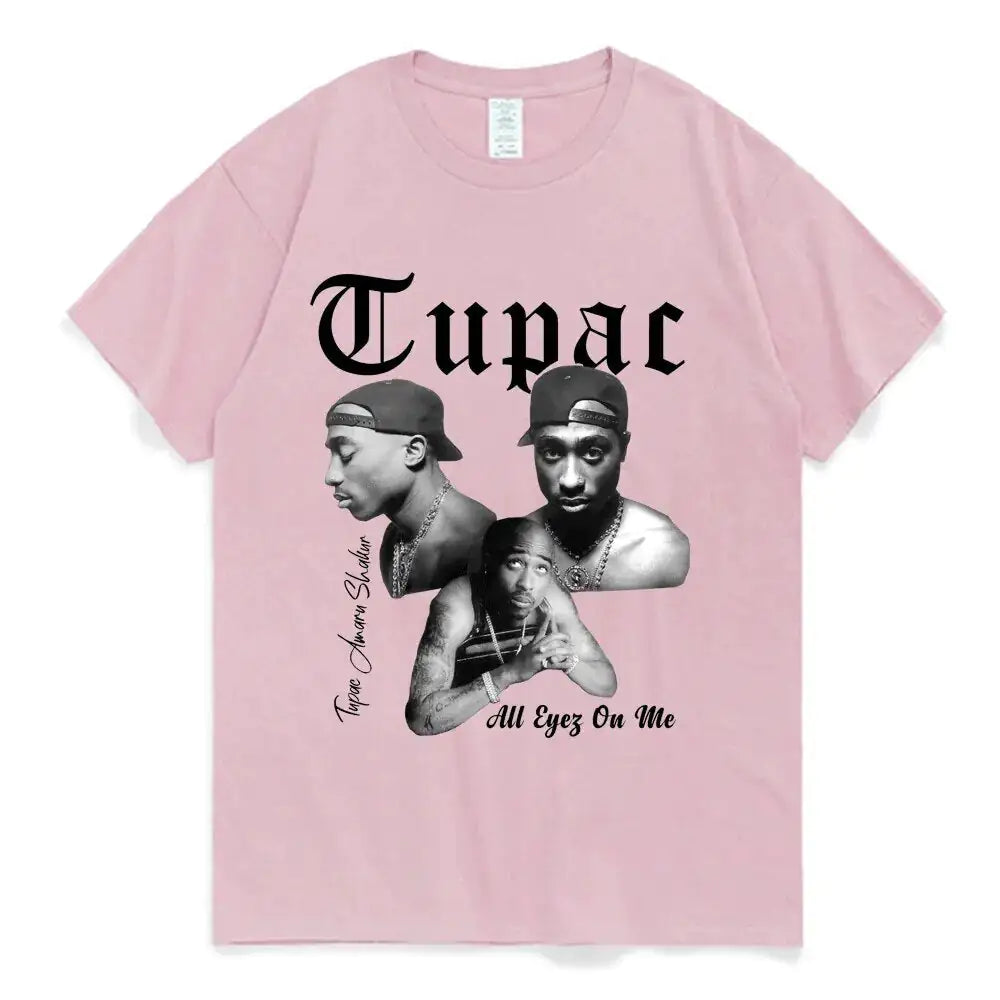 Tupac Print Graphic T-shirt