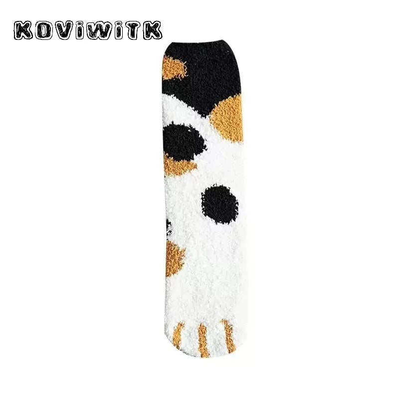 Cat Paw Socks - Printkeg.art