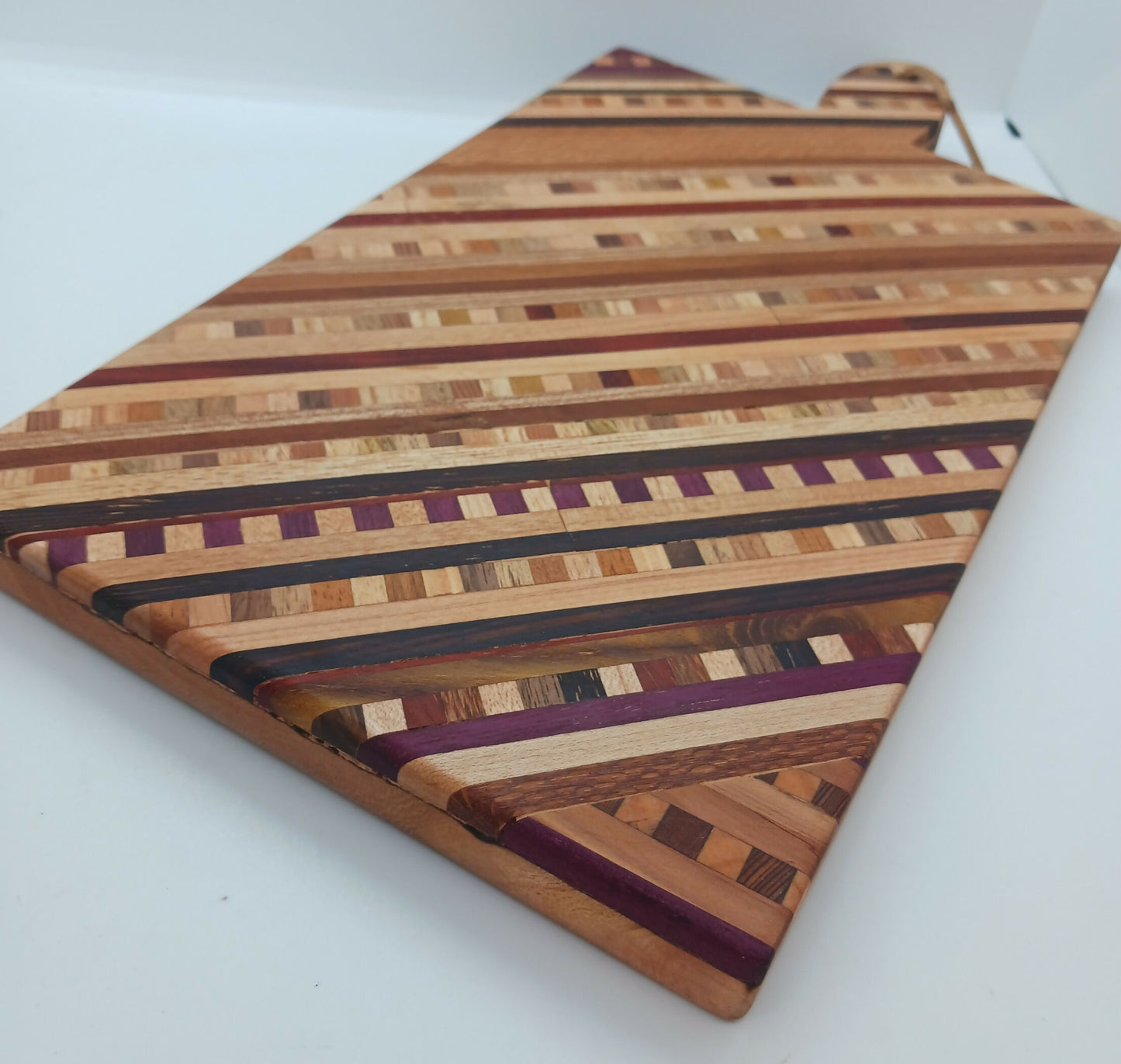 Wood Inlay Charcuterie Board