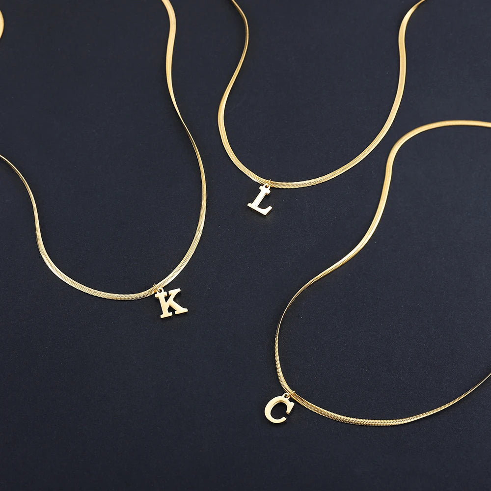 A-Z Alphabet Pendant