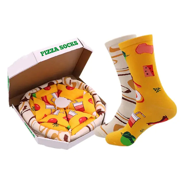 Pizza Socks Gift Box - Printkeg.art