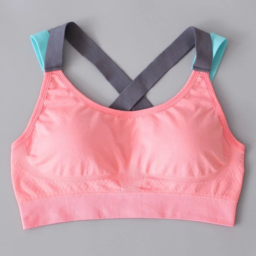 Candy Pushup Workout Bra