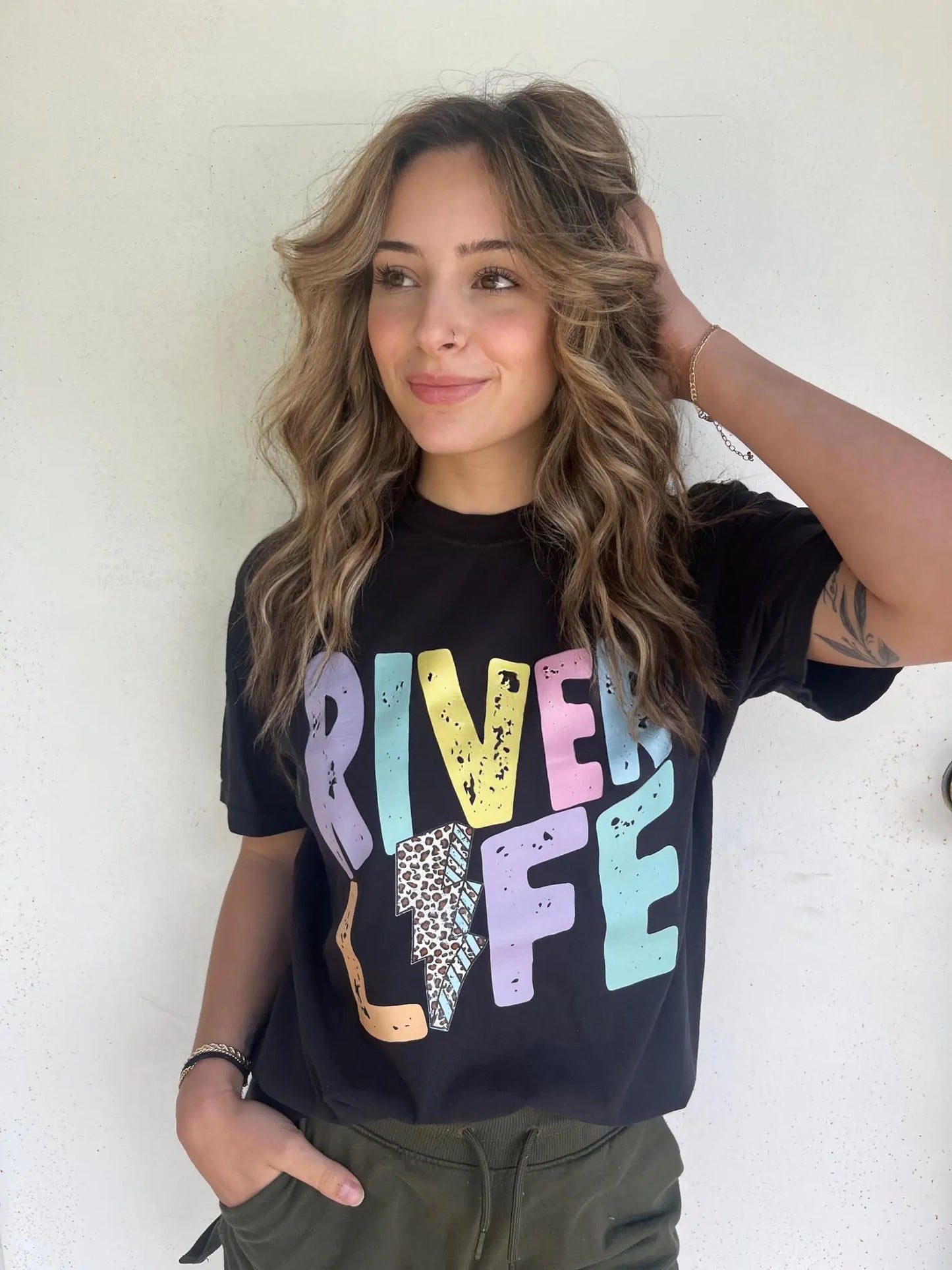 Retro River Life Tee