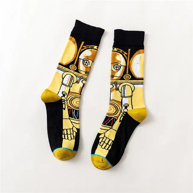 Star Wars Parady Socks - Printkeg.art