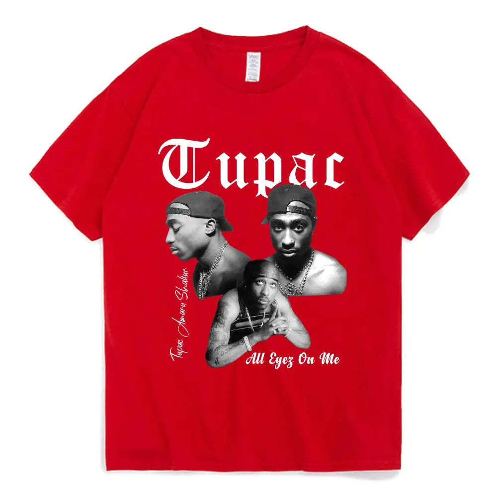 Tupac Print Graphic T-shirt