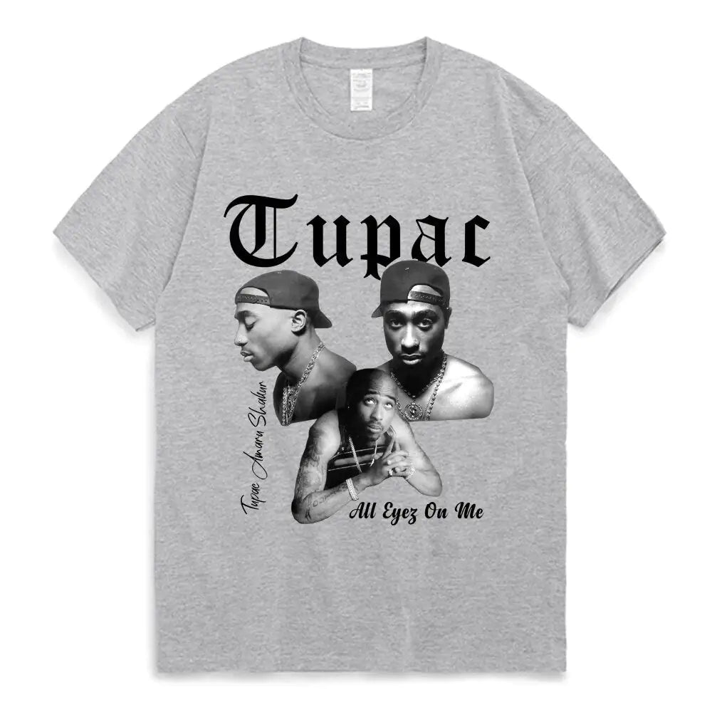 Tupac Print Graphic T-shirt