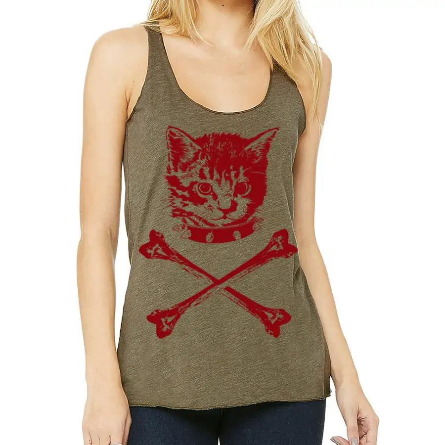 Danger Kitty Tank - Printkeg.art